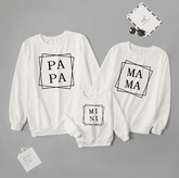 Pull noël famille mon mini moi